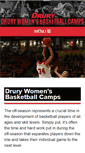 Mobile Screenshot of drurywomensbasketballcamps.com